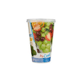 12 Oz Paper Juice Cup With Lid  25 Pieces - hotpackwebstore.com